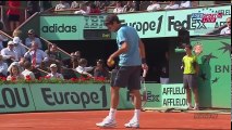 Roger Federer vs Del Potro - Roland Garros 2009 SF [Highlights HD]