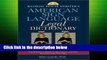 D.O.W.N.L.O.A.D [P.D.F] Random House Webster s American Sign Language Legal Dictionary