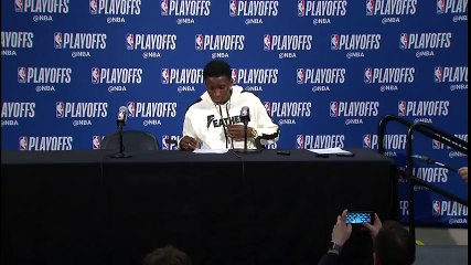 Victor Oladipo Postgame conference   Cavs vs Pacers Game 4   April 22, 2018   NBA Playoffs
