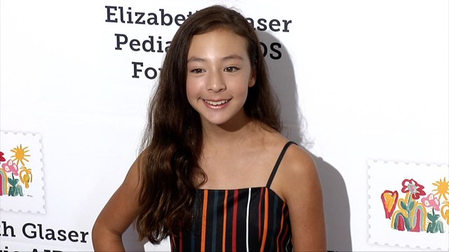 Aubrey Anderson-Emmons 2018 A Time for Heroes Family Festival Red Carpet