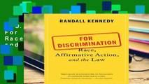 D.O.W.N.L.O.A.D [P.D.F] For Discrimination: Race, Affirmative Action, and the Law [P.D.F]
