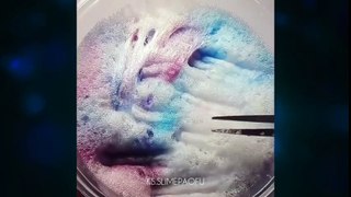 BUBBLY SLIME ASMR | oddly satisfying bubble slime that make you relax