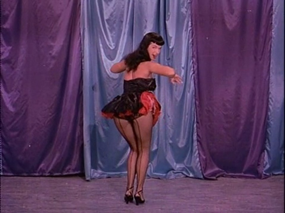 Bettie Page (1955) from "Teaserama"