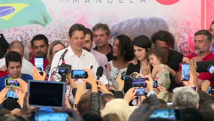 Haddad pide respeto por sus votantes en Brasil