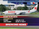 Data Pesawat dan Kru Lion Air yang Jatuh di Lau