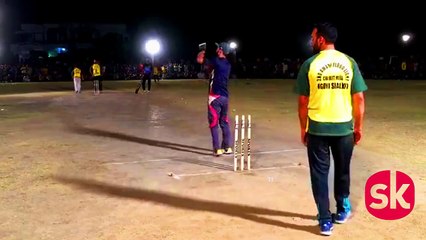 best tape ball batting in history - sixer machine