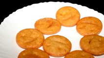 Potato Smiley Recipe - How To Make Potato Smiley - Potato Snacks For Kids Lunch Box