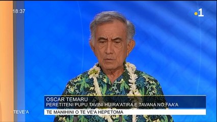 TH : Oscar Temaru : « la France devient une République bananière »