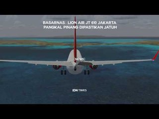 [BREAKING] Basarnas: Pesawat Lion Air JT-610 Dipastikan Jatuh