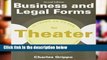 F.R.E.E [D.O.W.N.L.O.A.D] Business and Legal Forms for Theater, Second Edition (Business and Legal