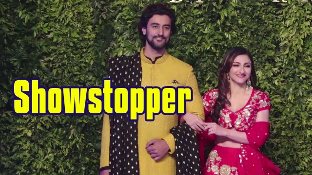 Soha Ali Khan & Kunal Kapoor As Showstopper Of Vikram Phadnis For Shaadi By Marriott
