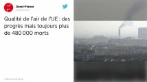 Qualité de l’air de l’UE : des progrès mais toujours plus de 480 000 morts