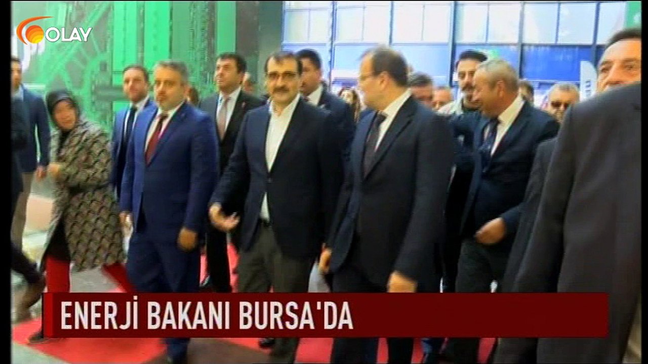 Enerji bakanı Bursa'da