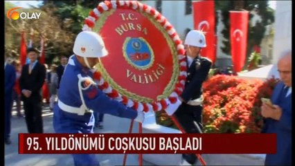 95. Yıldönümü coşkusu başladı