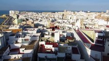 Bahía de Cádiz, Cádiz, Andalucía, España, Europa