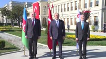 İstanbul Türkiye- Azerbaycan- Gürcistan Dışişleri Bakanları Toplantısı Öncesi Aile Fotoğrafı