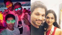 Allu Arjun Party Pics Goes Viral