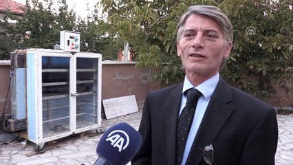 Bankacı mucitten üzüm kurutma fırını - MANİSA