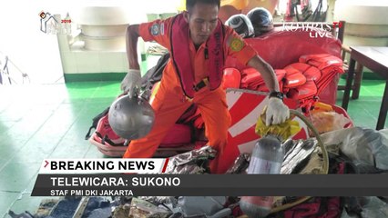 PMI: 6 Jenazah Pesawat Jatuh Tiba di Tanjung Priok