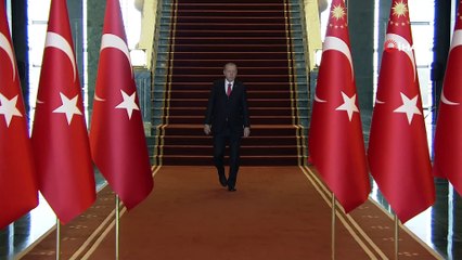 Cumhurbaşkanı Erdoğan, 29 Ekim tebriklerini kabul etti