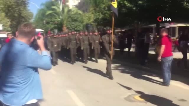 Asker Sokakları Vatan Sana Canım Feda Sloganıyla İnletti