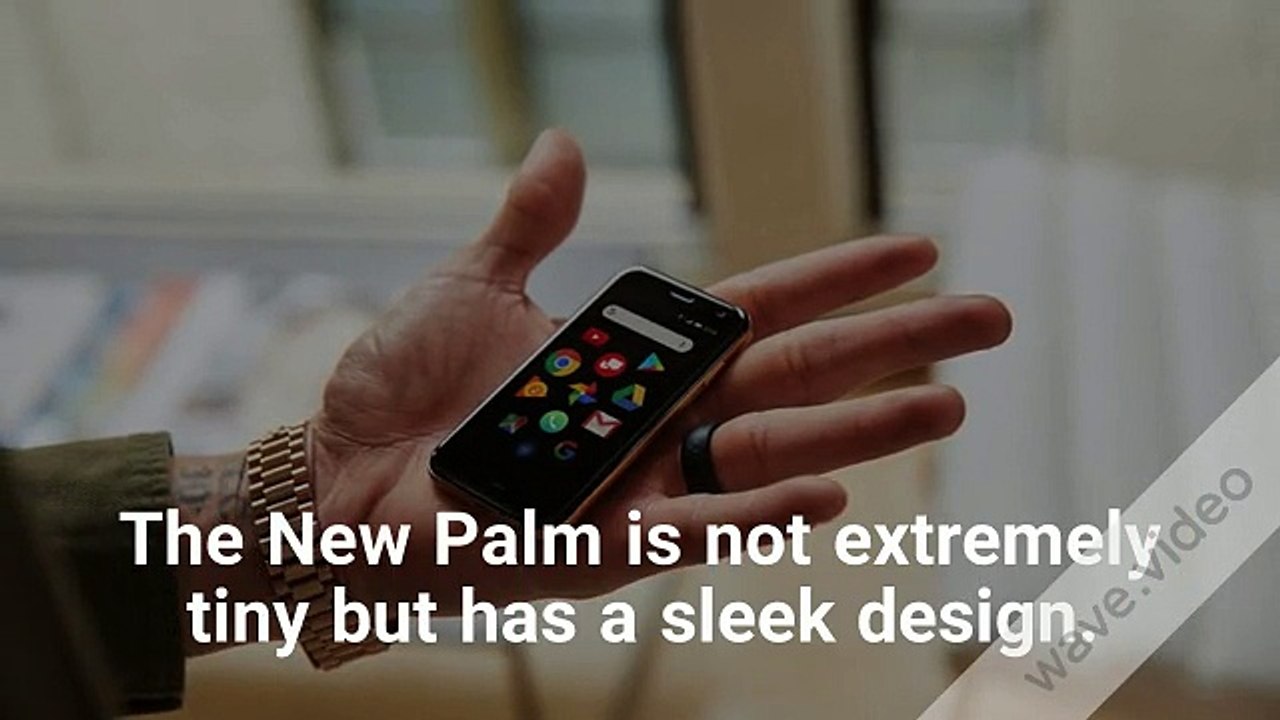Palm Phone 2018 Design and Display