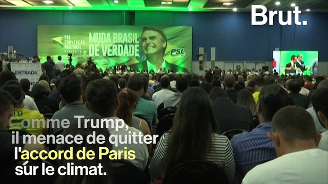 Jair Bolsonaro, nouveau président du Brésil