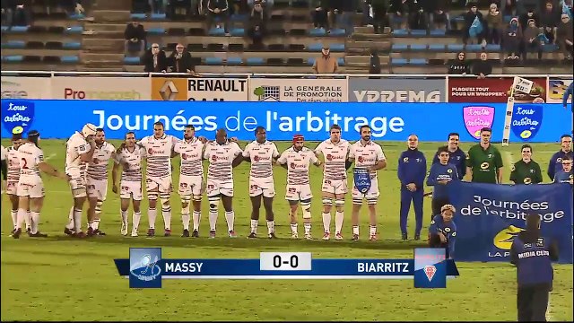 PRO D2 - Résumé Massy-Biarritz_ 29-20 - J9 - Saison 2018_2019