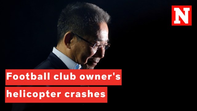 Leicester City Owner's Helicopter Crashes Outside Stadium