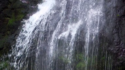 Mountain waterfall