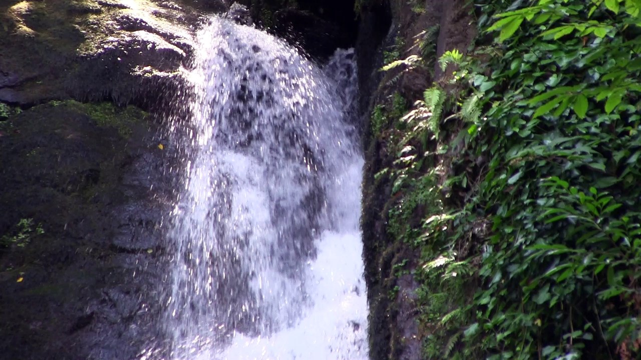 Mountain waterfall