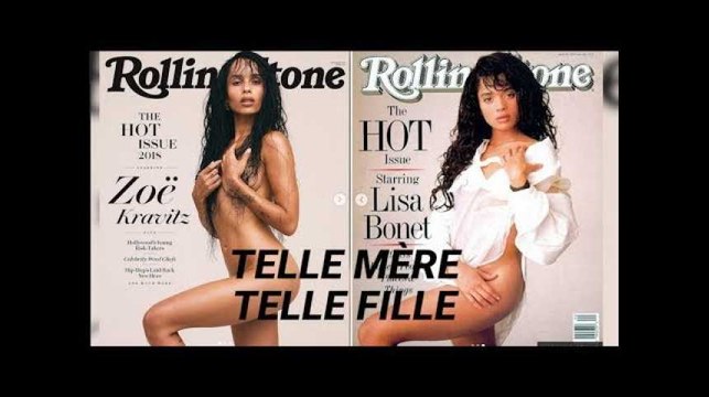 Zoë Kravitz pour Rolling Stone comme sa mère il y a 30 ans