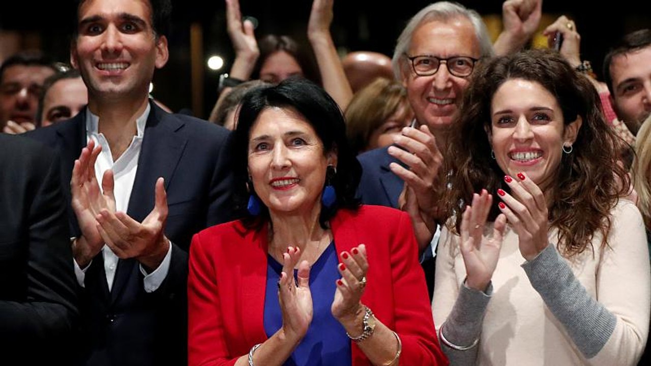 Stichwahl um Präsidentenamt in Georgien