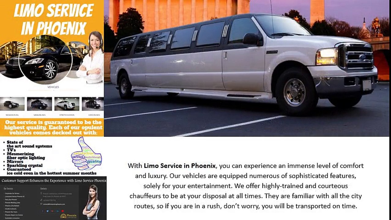 Transcendent Limo Service at your Disposal