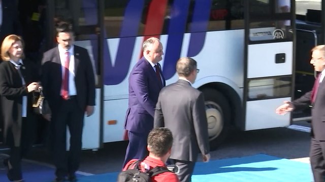 İstanbul Yeni Havalimanı açılıyor - Moldova Cumhuriyeti Cumhurbaşkanı Igor Dodon İstanbul'da