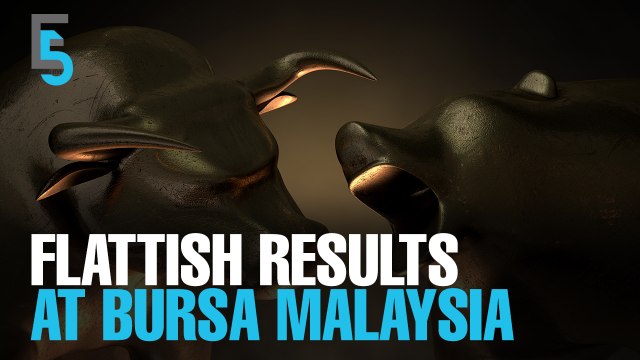 EVENING 5: Bursa reports flat 3Q earnings