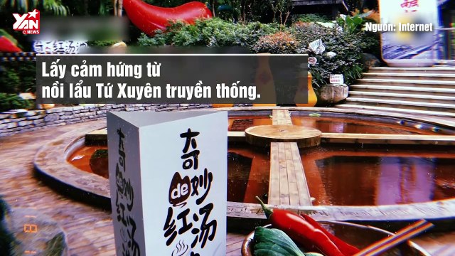 Kinh hoàng cảnh người dân thi nhau nhảy vào nồi lẩu khổng lồ