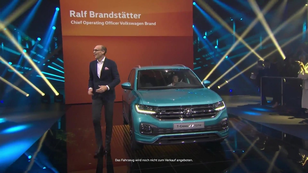 Volkswagen T-Cross Weltpremiere - Ralf Brandstätter, CEO
