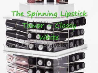 The Spinning Lipstick Tower – Classy White