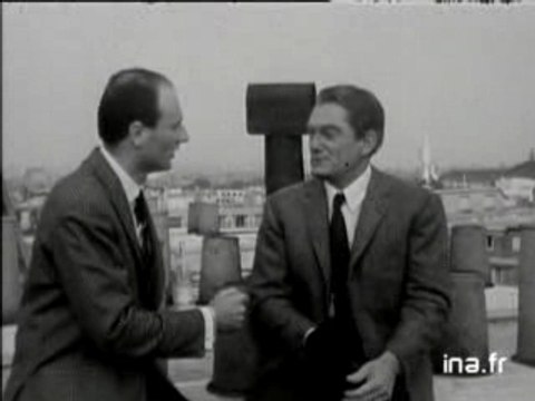 Tournage de Fantomas avec Jean Marais et Louis de Funès