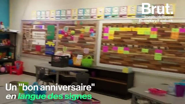 États-Unis : ils chantent Joyeux anniversaire en langue des signes au concierge sourd de leur école