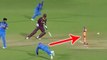 India VS West Indies 4th ODI: Virat Kohli runs out Kieran Powell by Rocket Throw | वनइंडिया हिंदी