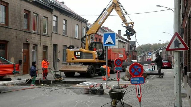 La Hestre (Manage) : les commerçants de la rue de Bascoup sont mécontents suite à la fermeture de leur rue pour des travaux dont ils n'ont pas été avertis.
