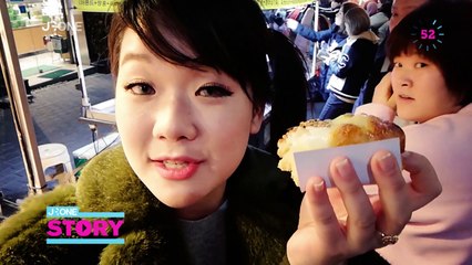 J-One Story – Les stands de street food à Myeong-dong avec Marie