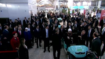 Cumhurbaşkanı Erdoğan, yeni havalimanında (3) - İSTANBUL