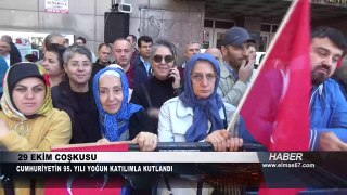 Cumhuriyet kutlamalarında Ahmet Çınar farkı!