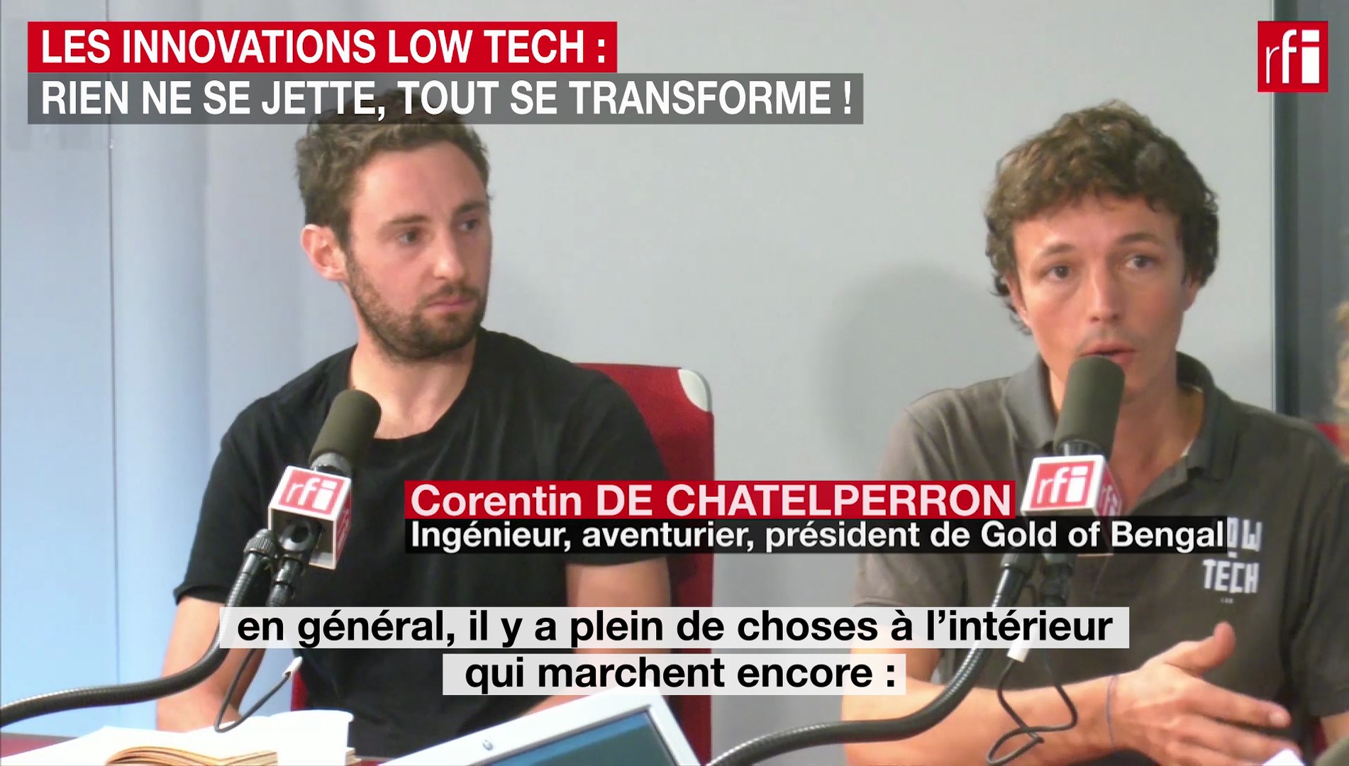 Les innovations low tech :  Rien ne se jette, tout se transforme !
