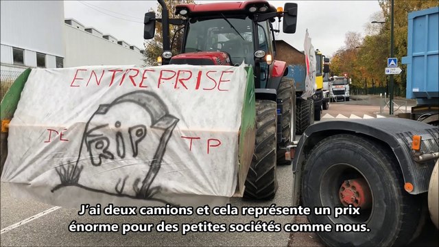 Haute-Savoie : première manifestation contre la hausse des prix des carburants