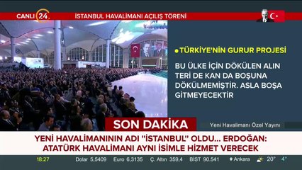 Yeni Havalimanı açılıyor