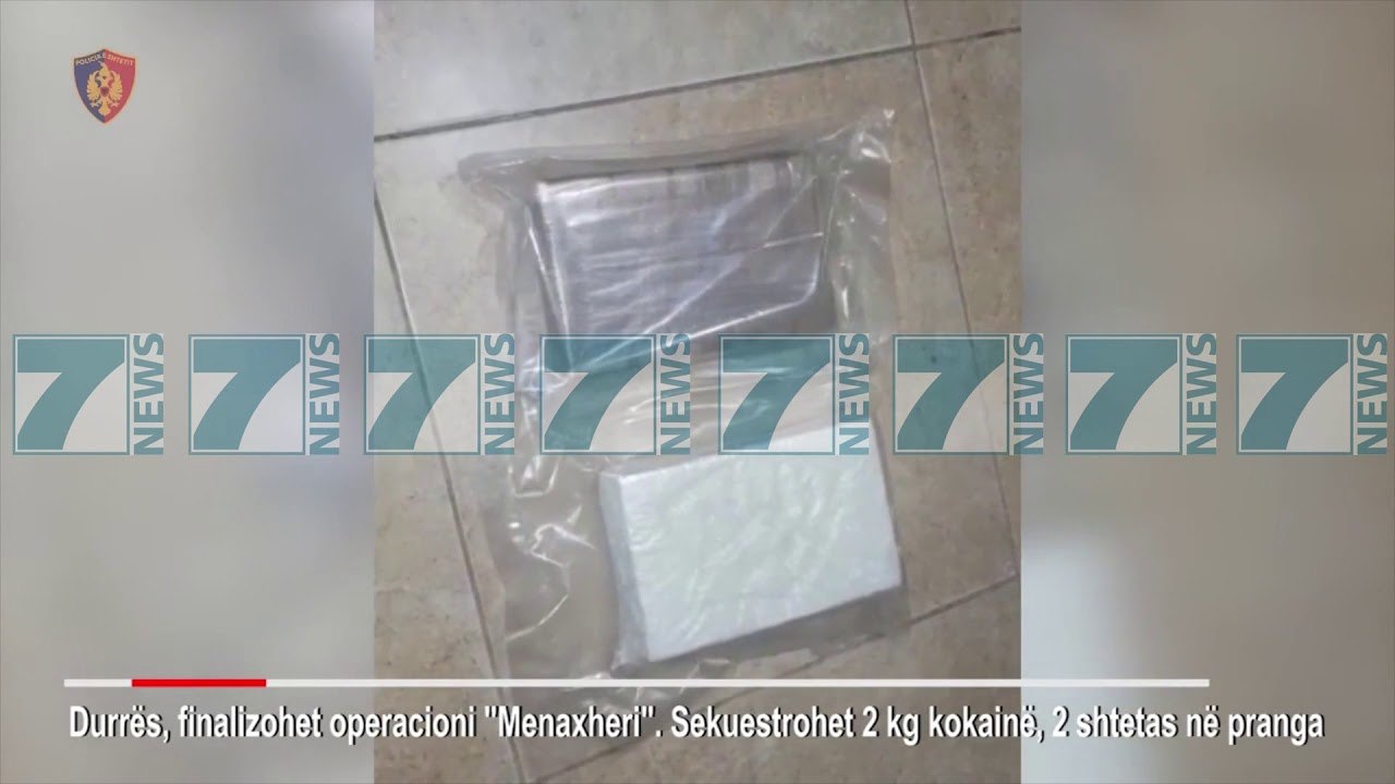 KAPEN DY KG KOKAINE , ARRESTOHEN NE FLAGRANCE DY TRAFIKANTET - News, Lajme - Kanali 7